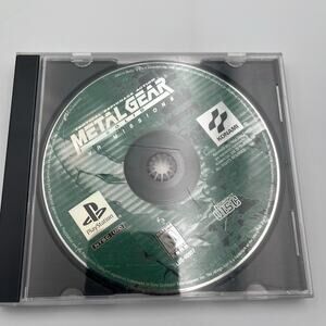 Metal Gear Solid: VR Missions (Sony PlayStation 1 PS1, 1999) Authentic No Manual